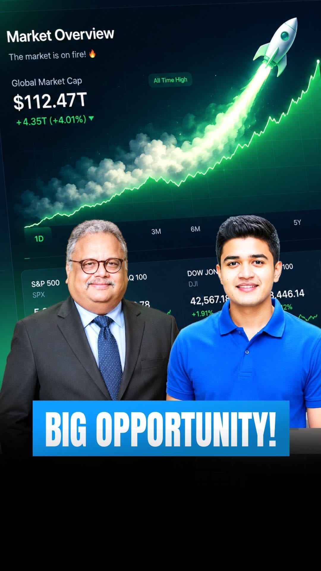 Post 5 by Smit Thakkar | Finance on Instagram (video)