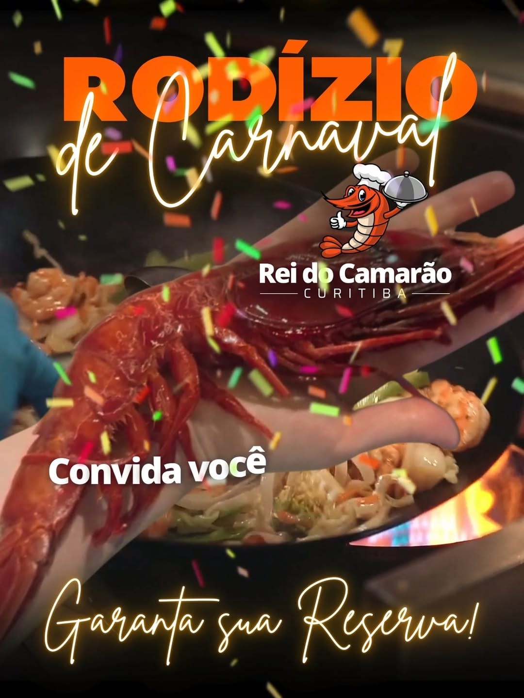 Post 1 by Rei Do Camarão | O original on Instagram (video)