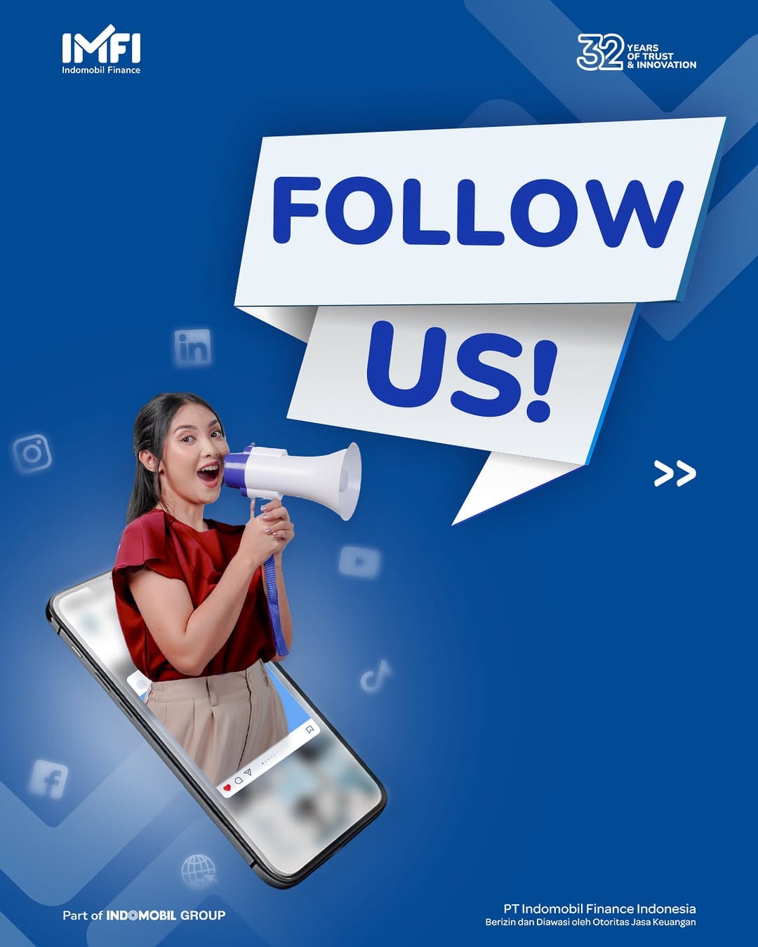 Post 10 by Indomobil Finance Indonesia (IMFI) on Instagram (carousel)