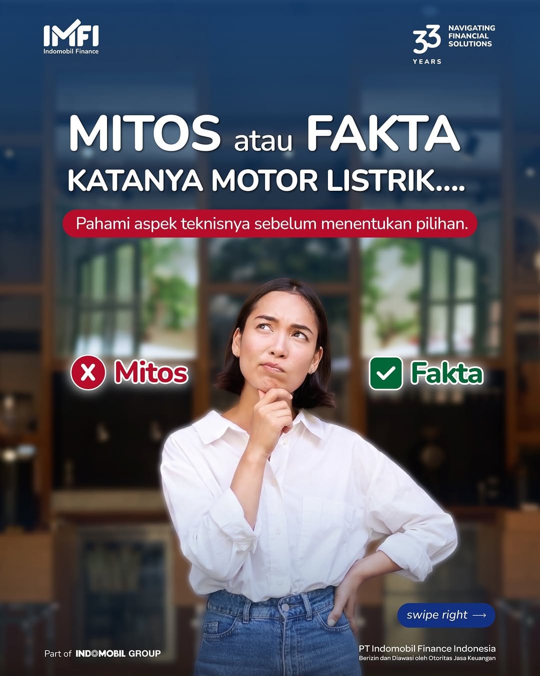 Post 7 by Indomobil Finance Indonesia (IMFI) on Instagram (carousel)