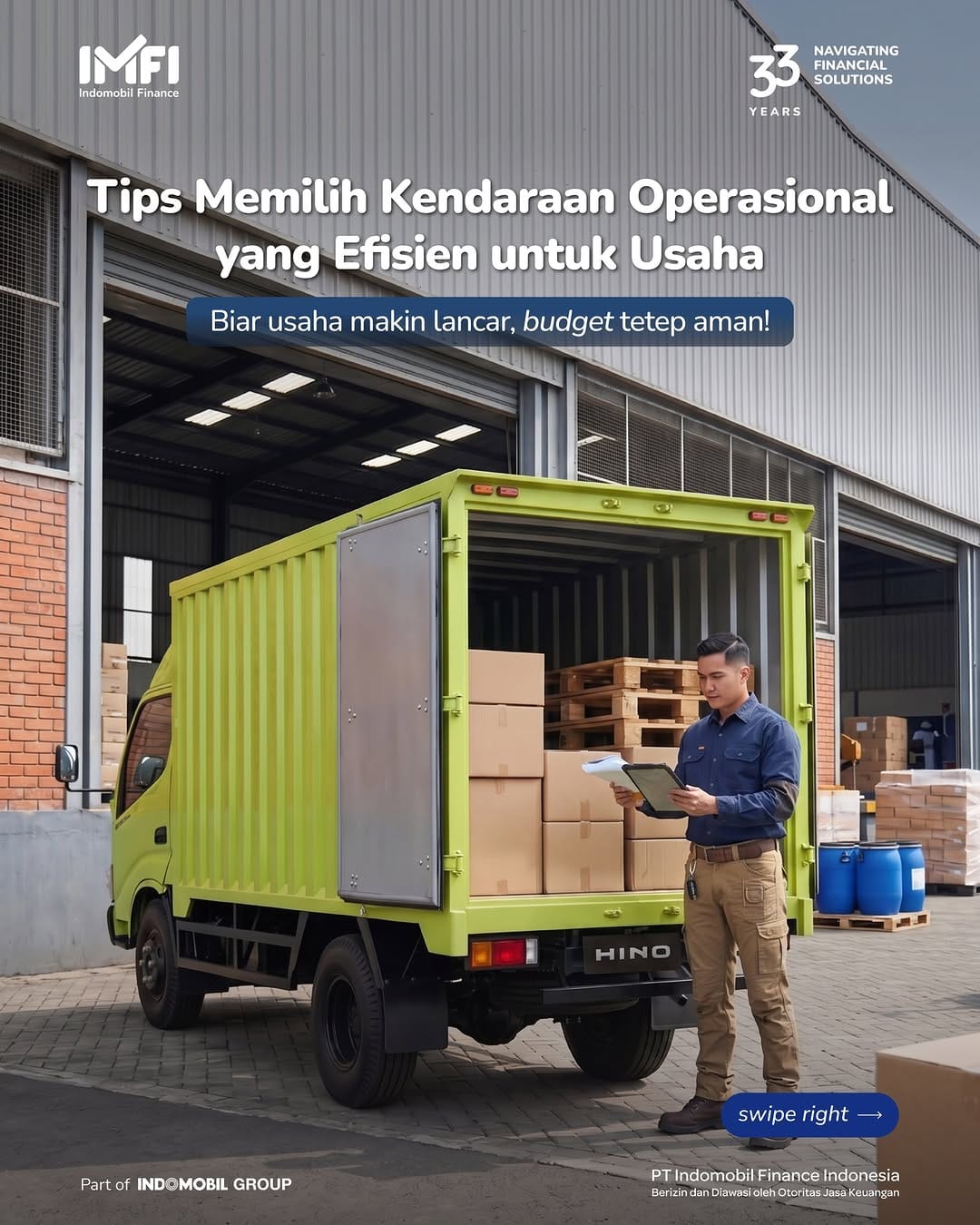 Post 6 by Indomobil Finance Indonesia (IMFI) on Instagram (carousel)