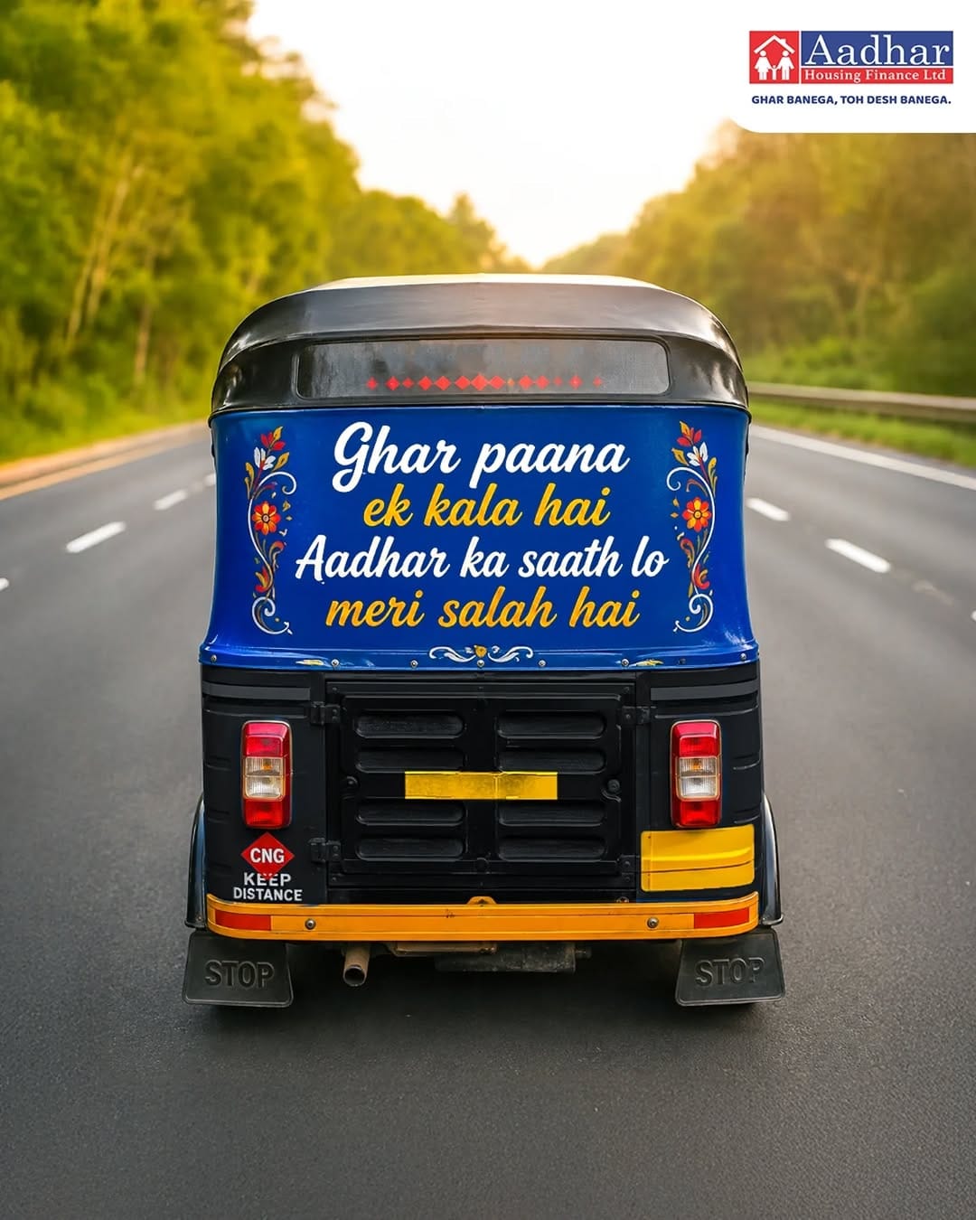 Post 10 by Aadhar Housing Finance on Instagram (image)