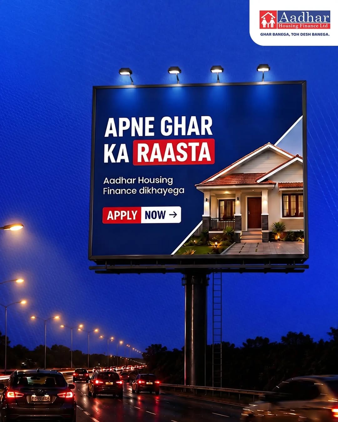 Post 2 by Aadhar Housing Finance on Instagram (image)