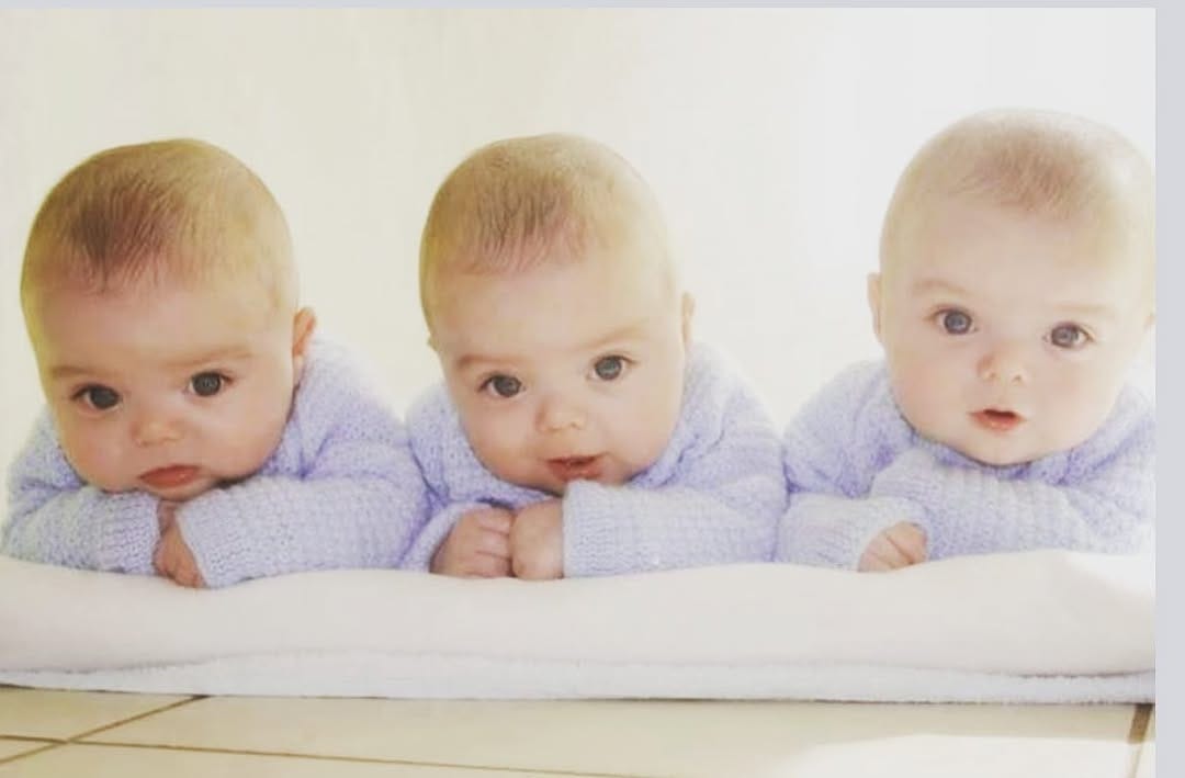 Post 3 by Mother of triplets on Instagram (image)