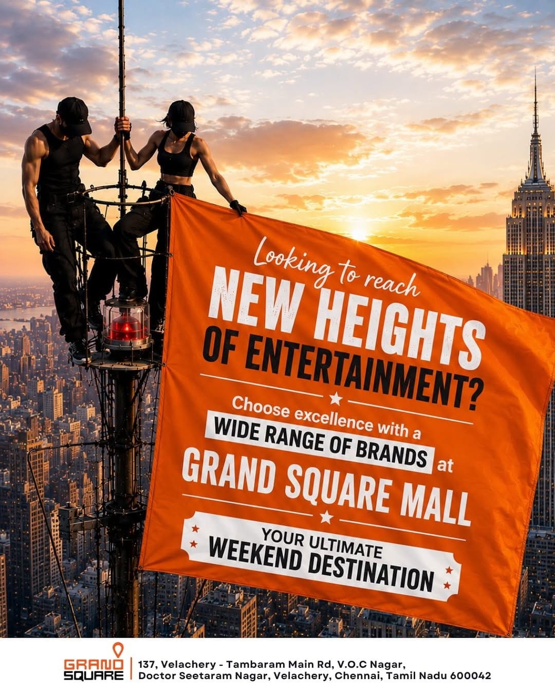 Post 2 by Grand Square Mall on Instagram (image)
