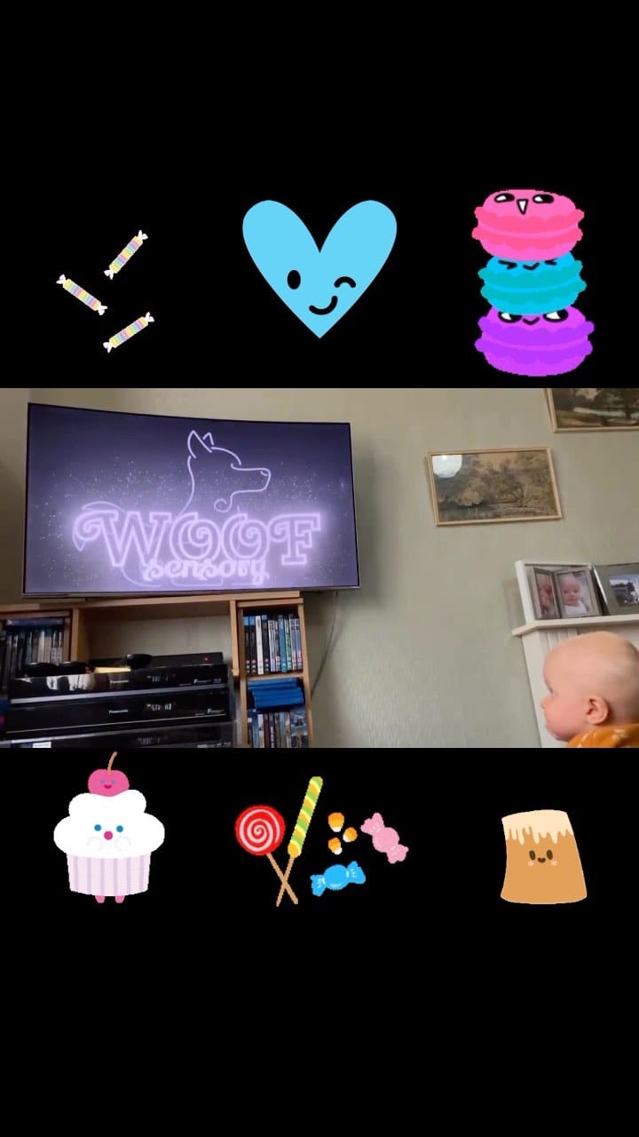 Post 10 by Baby Woof Sensory on Instagram (video)