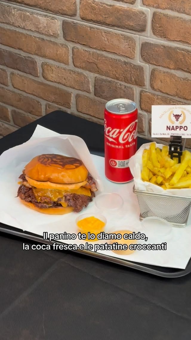 Post 3 by Macelleria&Hamburgheria Nappo on Instagram (video)
