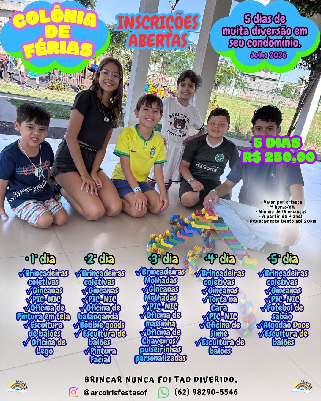 Post 3 by RECREAÇÃO ANIMAÇÃO DE FESTAS E EVENTOS GOIÂNIA on Instagram (image)