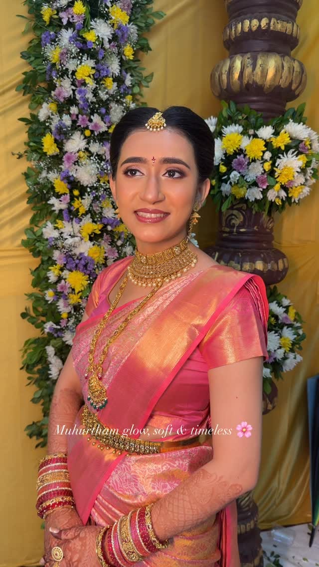 Post 3 by Lavanya Kanneganti | Pro Makeup Artist | Hyderabad | Vijayawada on Instagram (video)