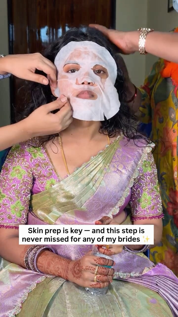 Post 9 by Lavanya Kanneganti | Pro Makeup Artist | Hyderabad | Vijayawada on Instagram (video)