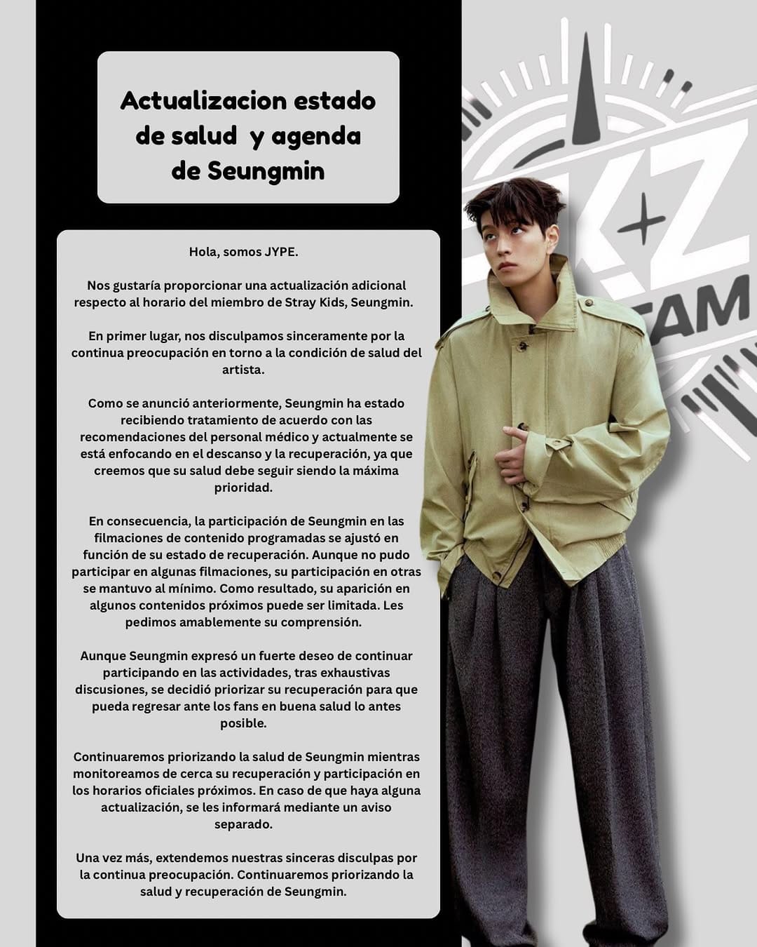 Post 2 by SKZ TO LATAM 🖤 May-li on Instagram (image)