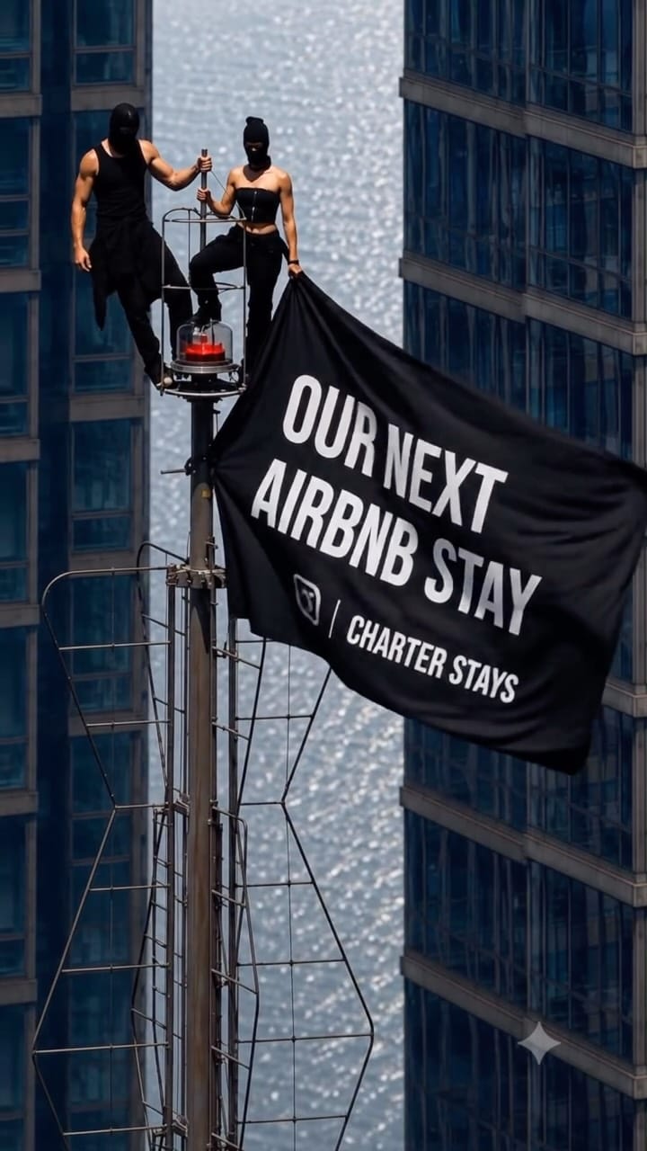 Post 2 by CHARTER STAYS on Instagram (video)
