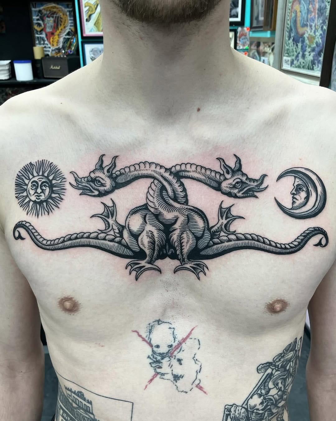 Post 9 by Davide Mancini Tattooing on Instagram (image)