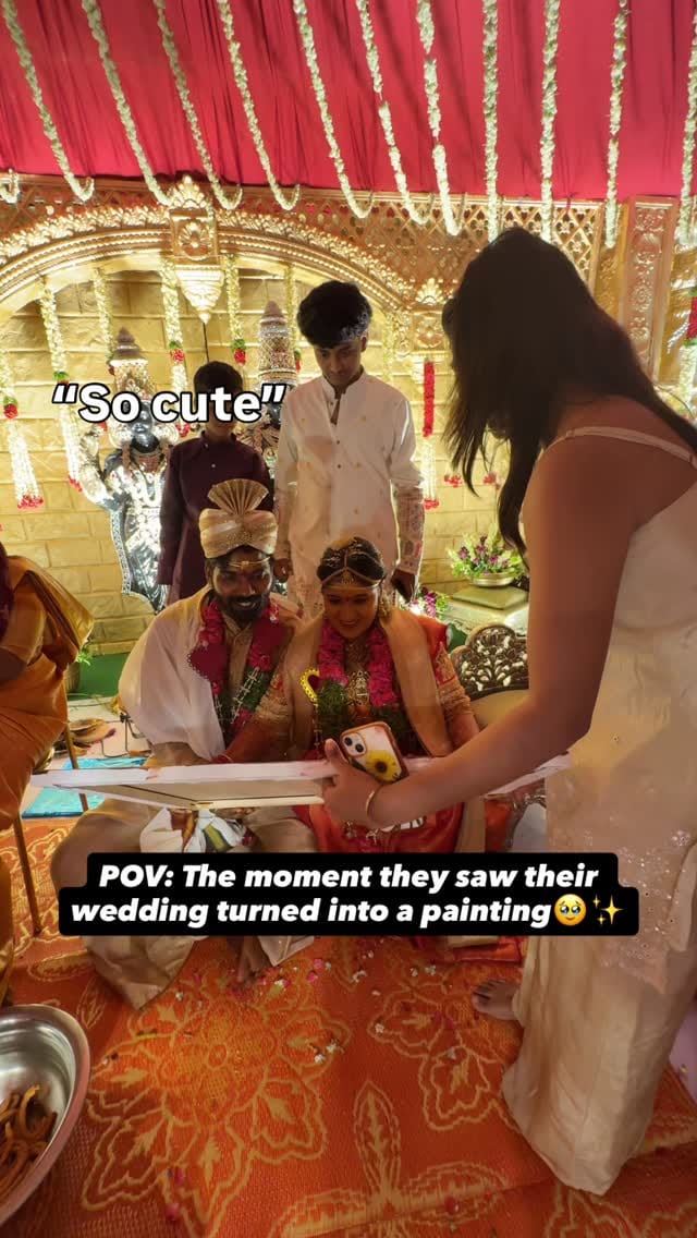 Post 3 by Keerthana Adepu | Artist on Instagram (video)