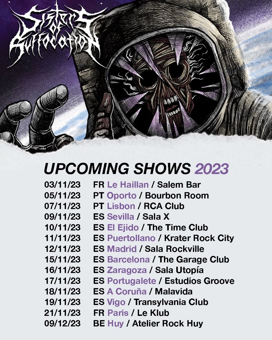 Post 10 by Sisters Of Suffocation on Instagram (image)