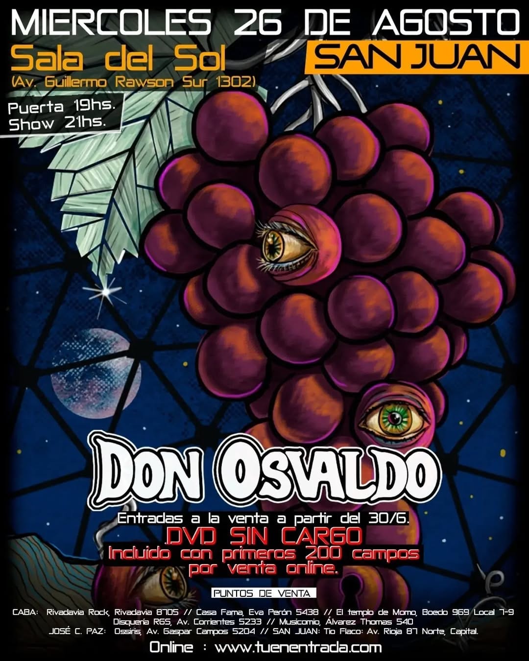 Post 2 by Don Osvaldo Rock on Instagram (image)