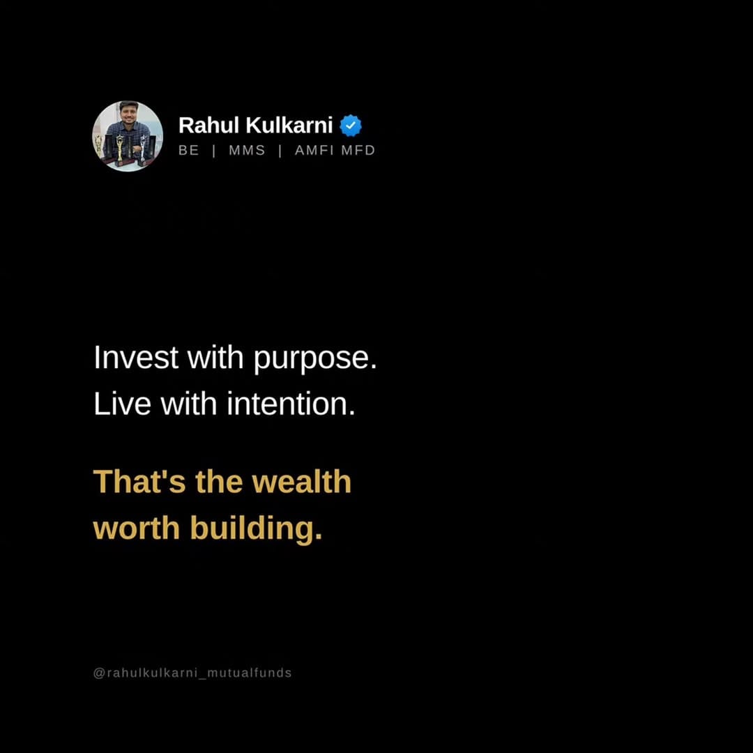Post 2 by Rahul Kulkarni | Mutual Funds on Instagram (carousel)