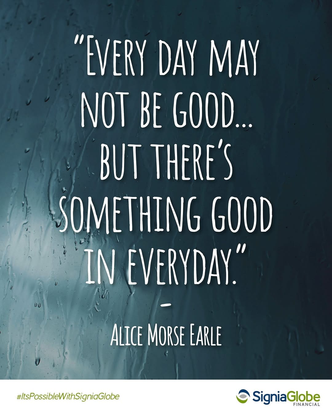 Post 6 by SigniaGlobe Financial on Instagram (image)
