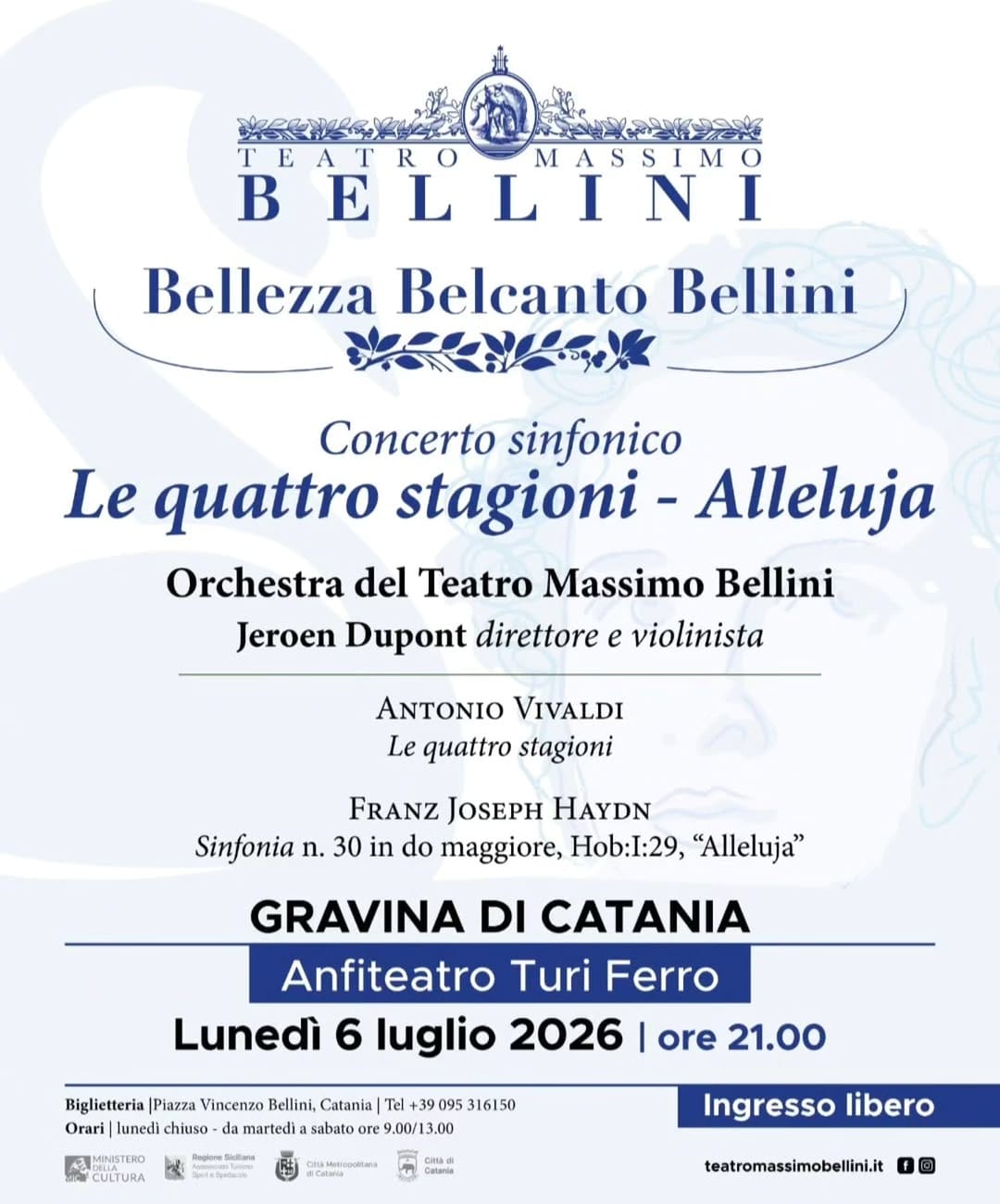 Post 1 by Teatro Massimo Bellini on Instagram (image)