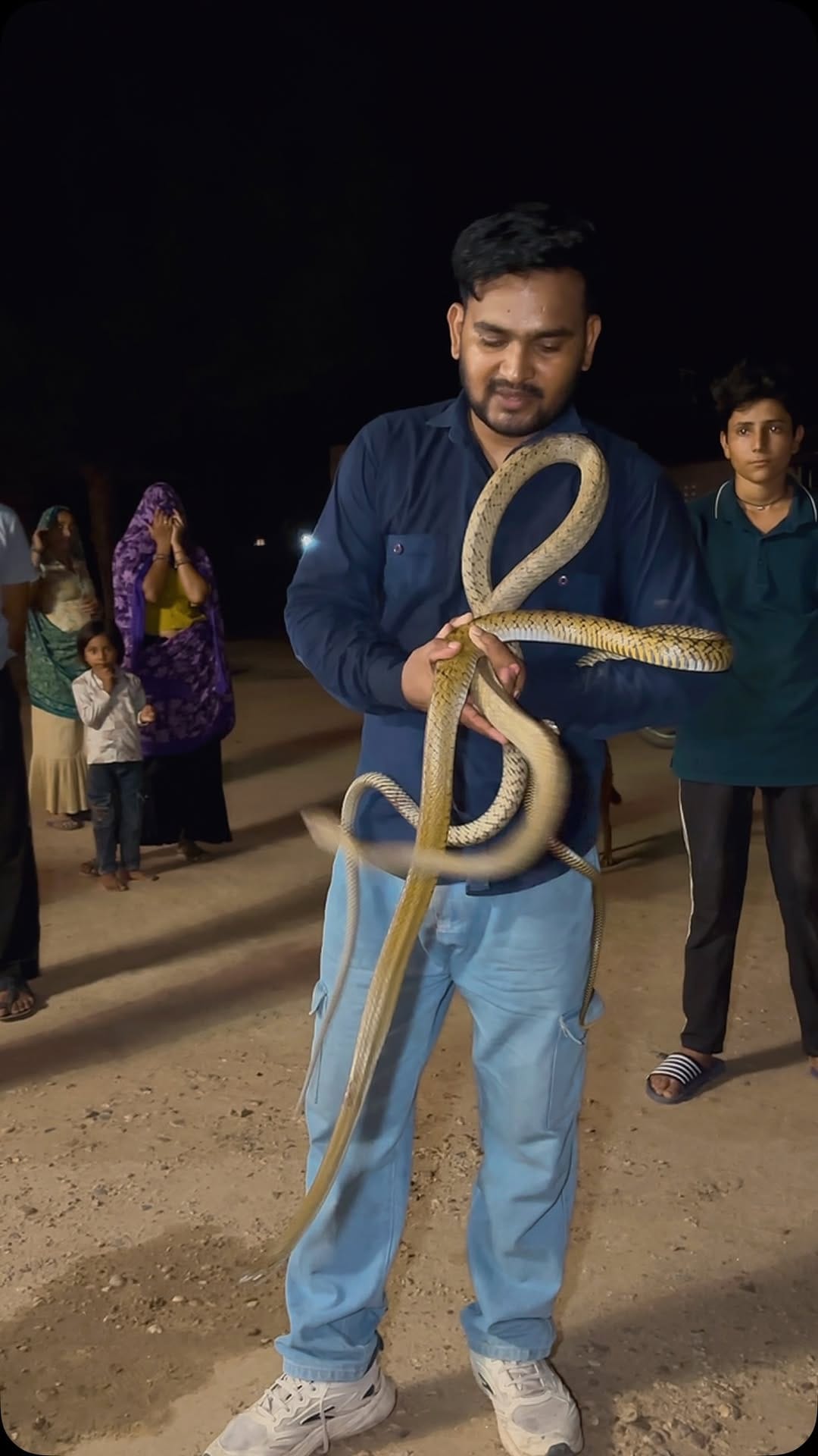 Post 3 by Sarpmitra Neeraj Prajapat on Instagram (video)