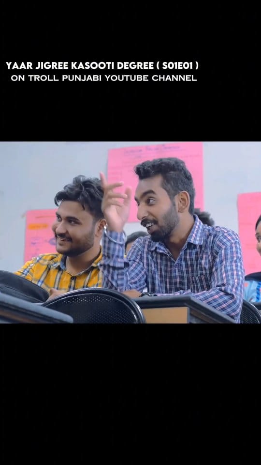 Post 10 by Yaar Jigree Kasooti Degree on Instagram (video)