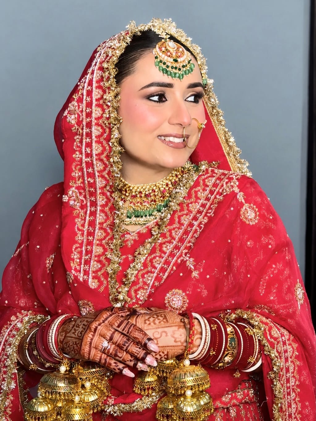Post 1 by 𝘊𝖧𝖤𝖲𝖧𝖳𝖠| Makeup artist Ambala| Chandigarh on Instagram (carousel)