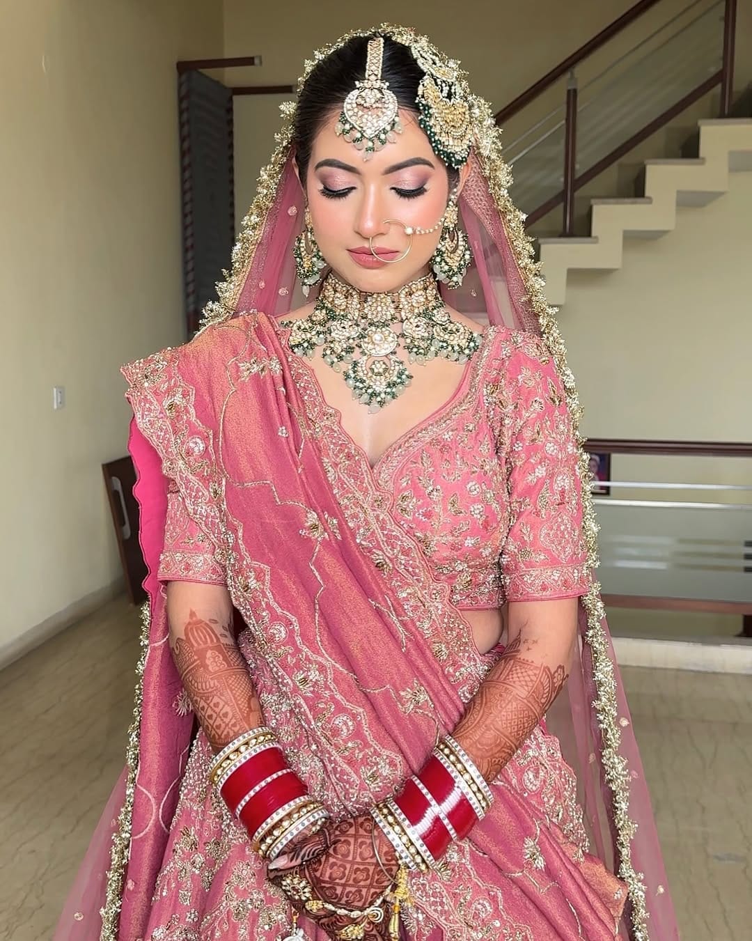 Post 10 by 𝘊𝖧𝖤𝖲𝖧𝖳𝖠| Makeup artist Ambala| Chandigarh on Instagram (image)
