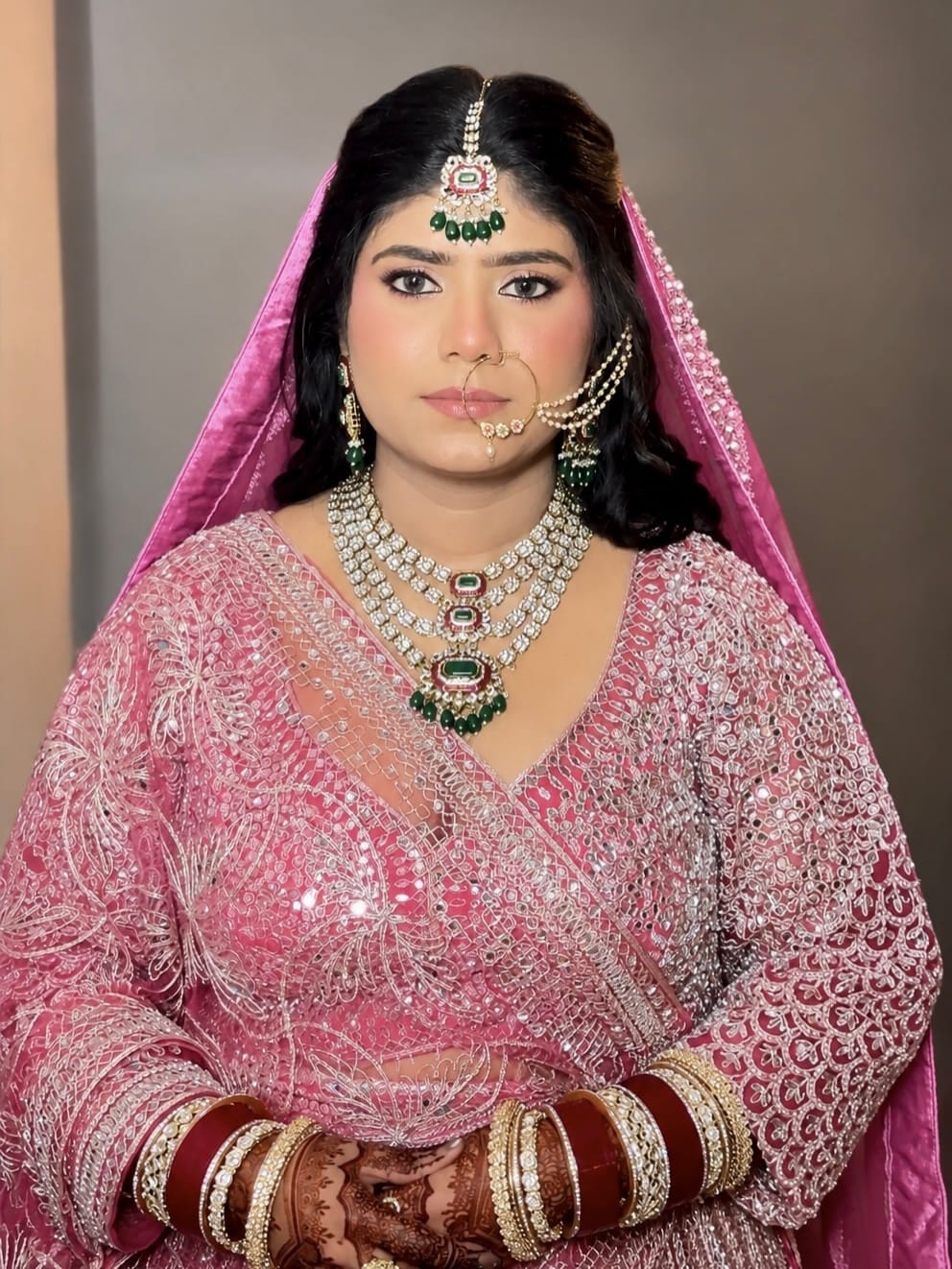 Post 2 by 𝘊𝖧𝖤𝖲𝖧𝖳𝖠| Makeup artist Ambala| Chandigarh on Instagram (carousel)
