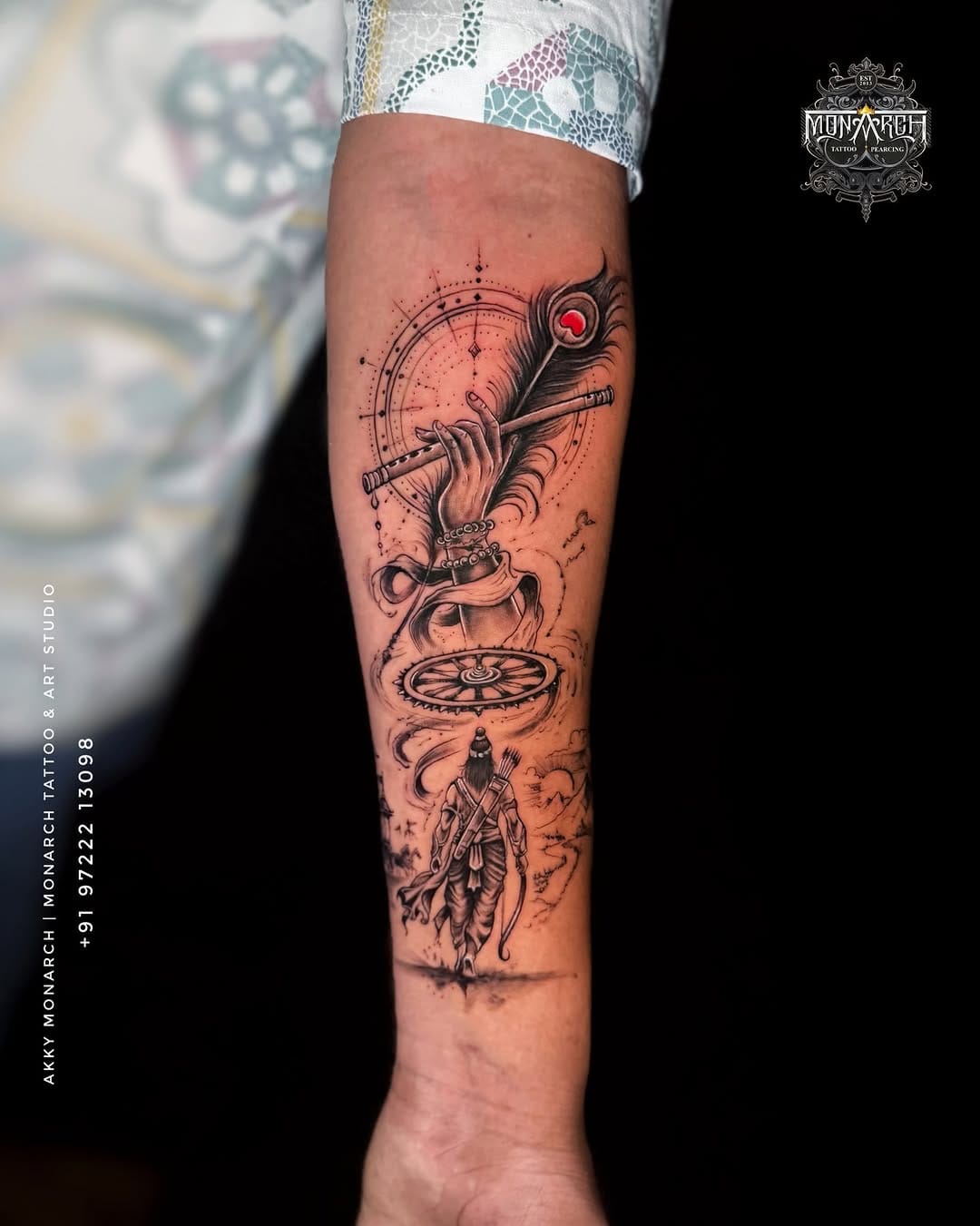 Post 4 by Monarch Tattoo | #ahmedabad on Instagram (carousel)