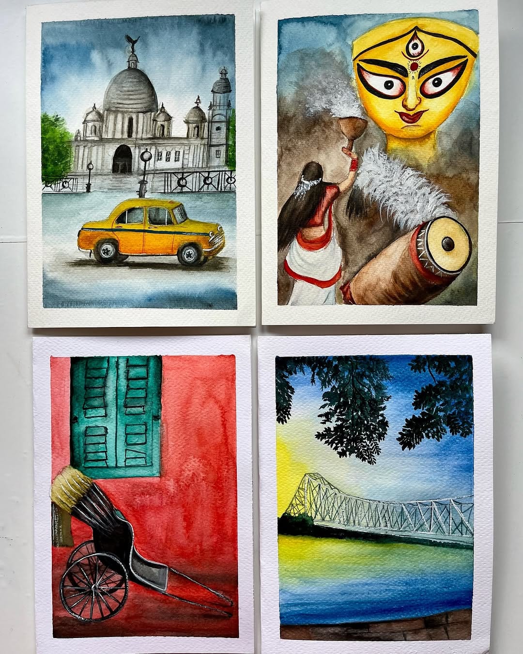 Post 9 by Kanchan Pandey | Art on Instagram (carousel)