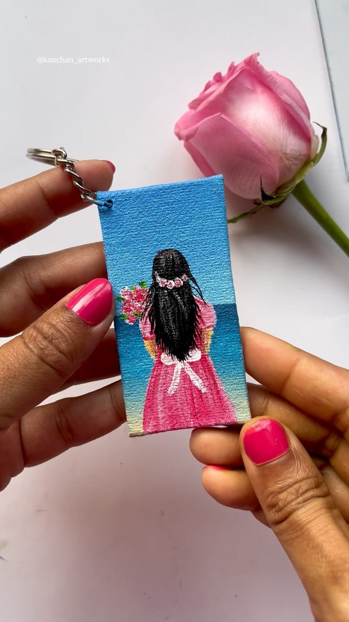 Post 2 by Kanchan Pandey | Art on Instagram (video)
