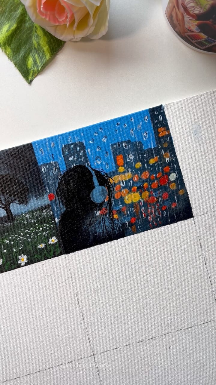 Post 6 by Kanchan Pandey | Art on Instagram (video)