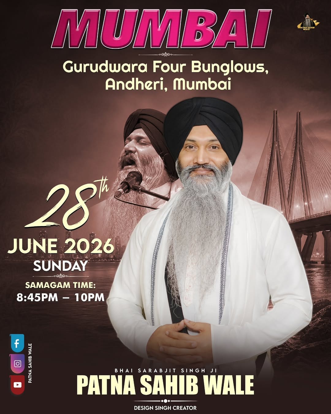Post 9 by Bhai Sarabjit Singh Patna SahibWale on Instagram (image)