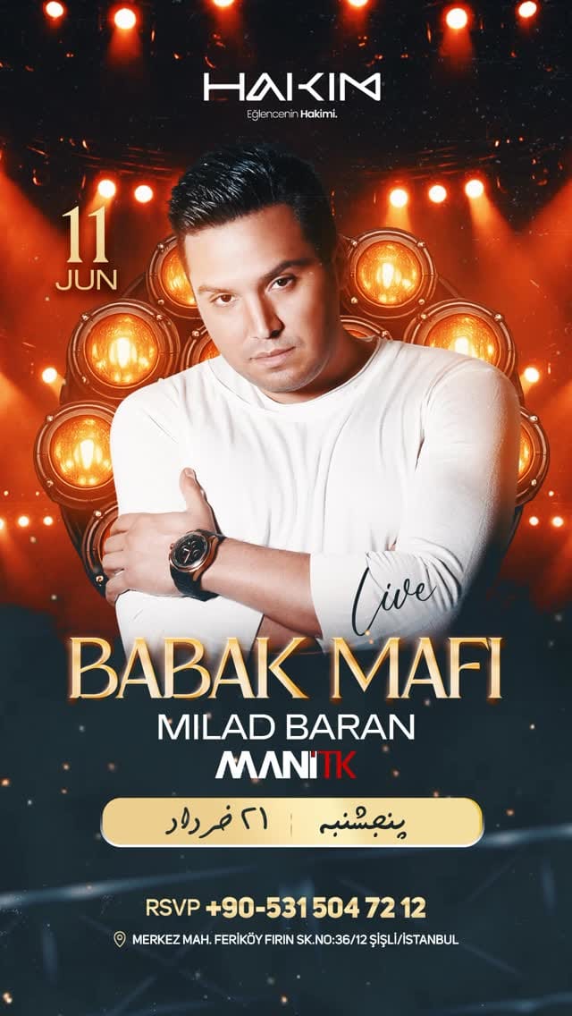 Post 1 by BABAK MAFI (official) on Instagram (video)