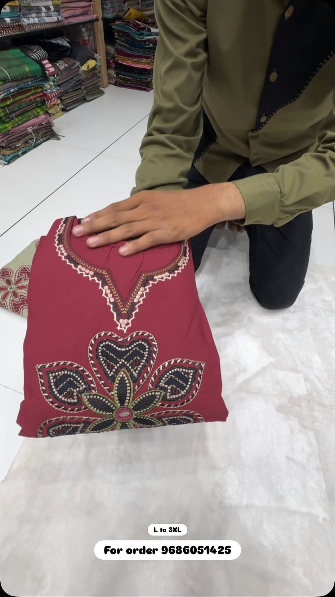 Post 4 by Rashtriya dresses on Instagram (video)
