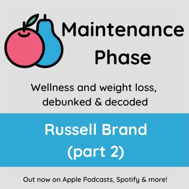 Post 3 by Maintenance Phase on Instagram (image)