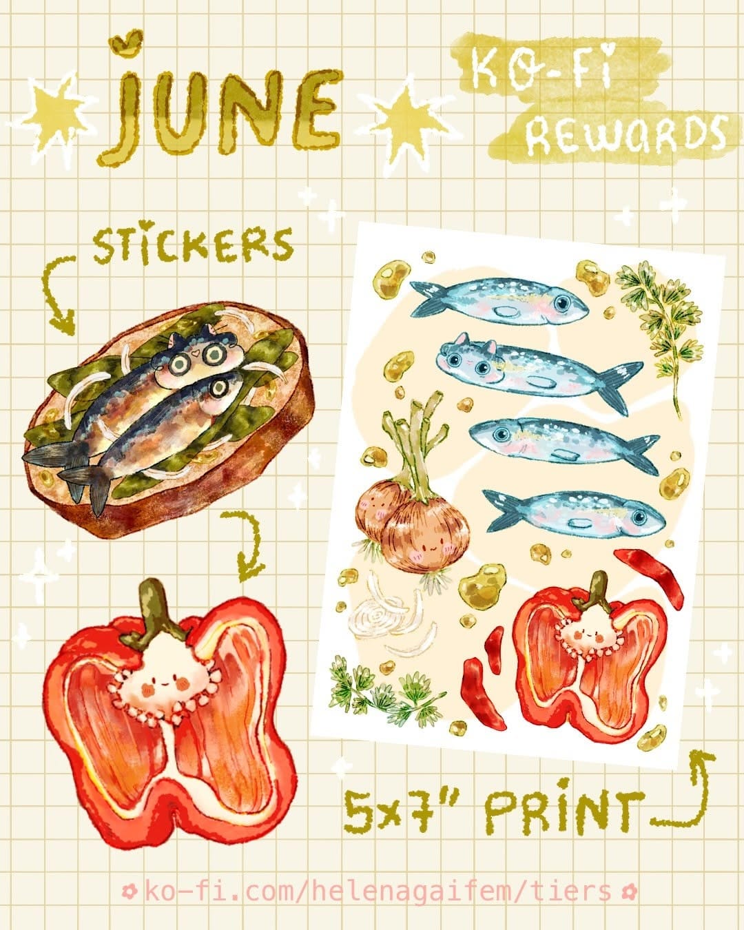Post 1 by 🦔 Helena Gaifem | Art 🌿🌼 on Instagram (carousel)
