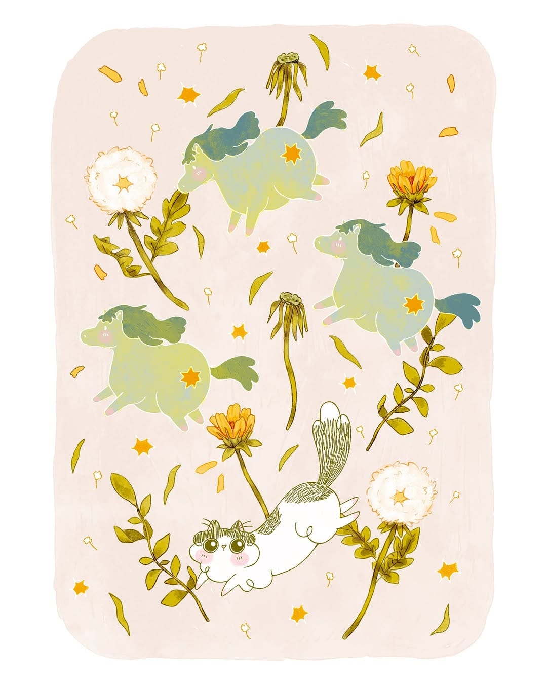 Post 9 by 🦔 Helena Gaifem | Art 🌿🌼 on Instagram (carousel)