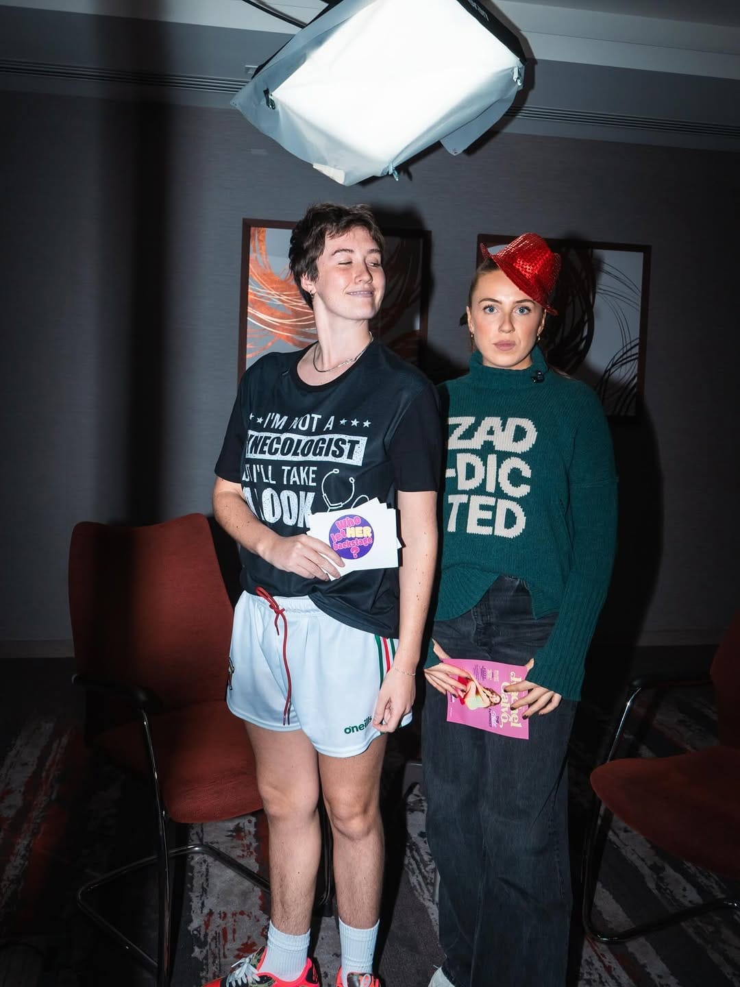 Post 10 by Who let her backstage? on Instagram (image)