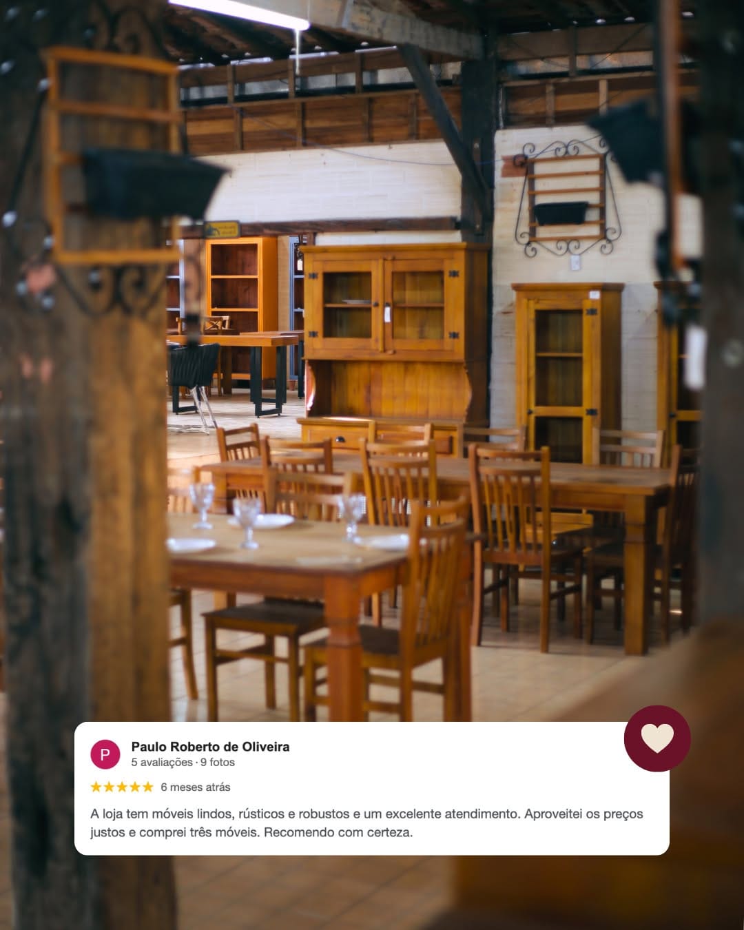 Post 4 by Minas Móveis Rústicos Campinas on Instagram (image)