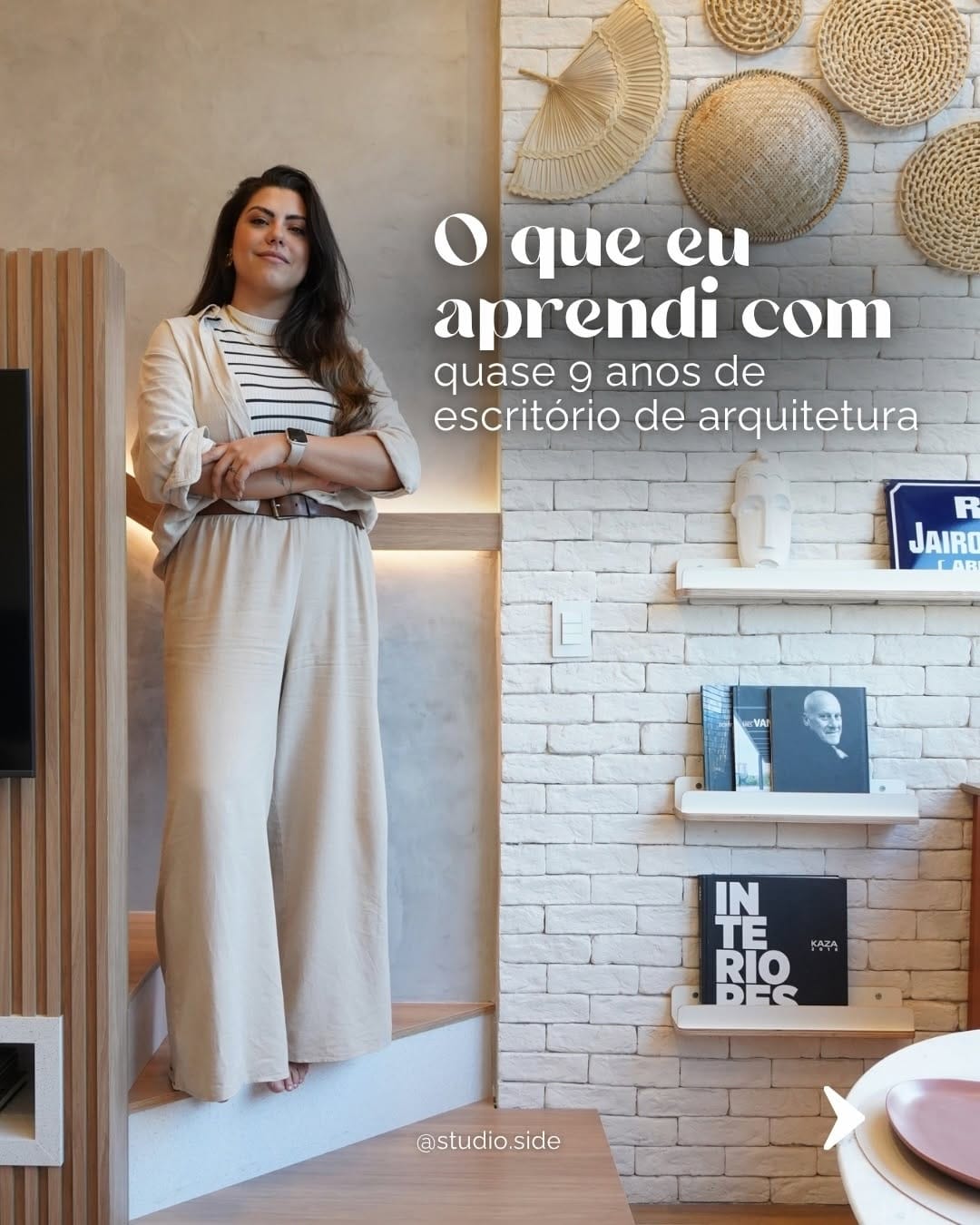 Post 1 by Studio Side | Arquitetos em São Paulo on Instagram (carousel)