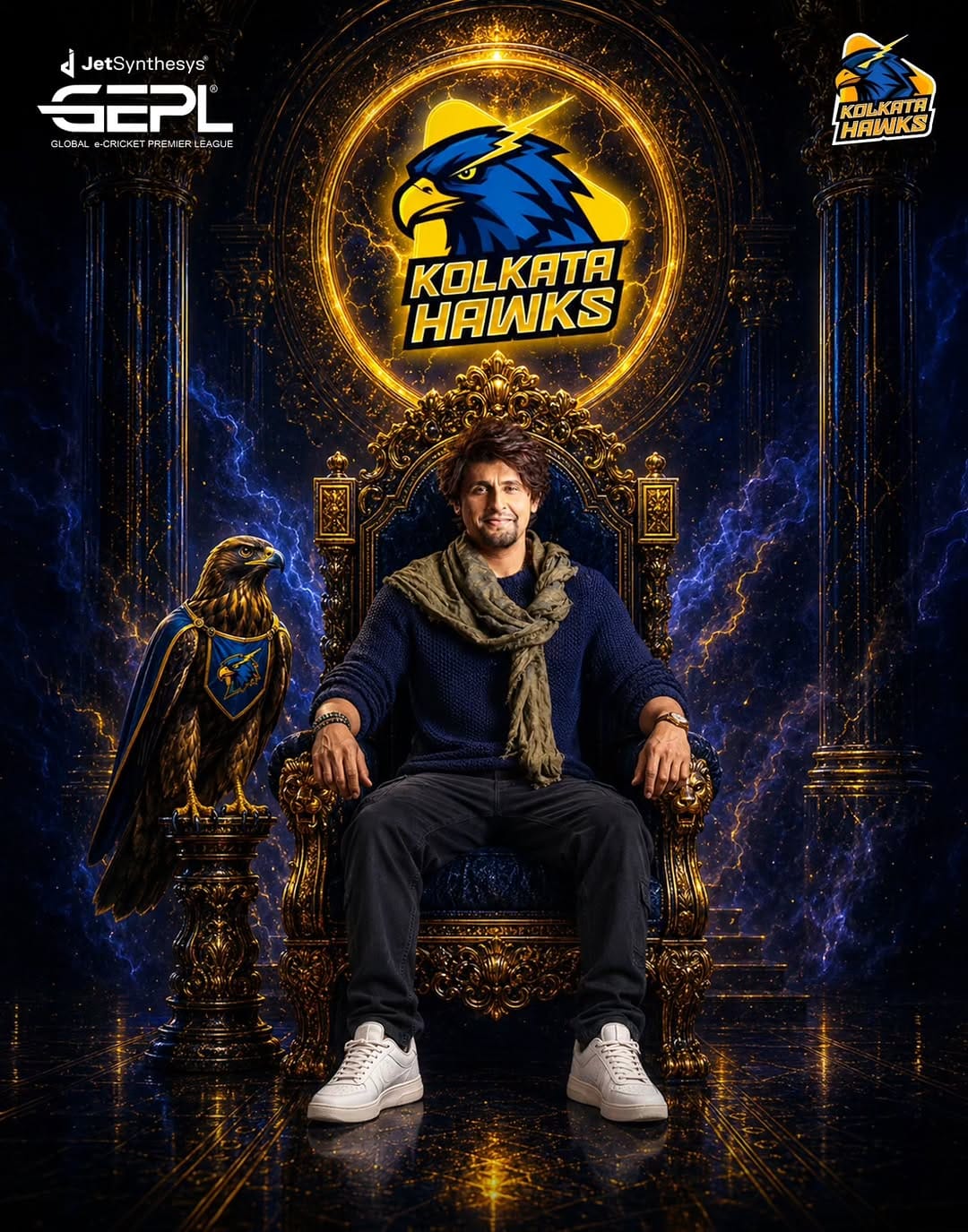 Post 9 by Global e-Cricket Premier League on Instagram (image)
