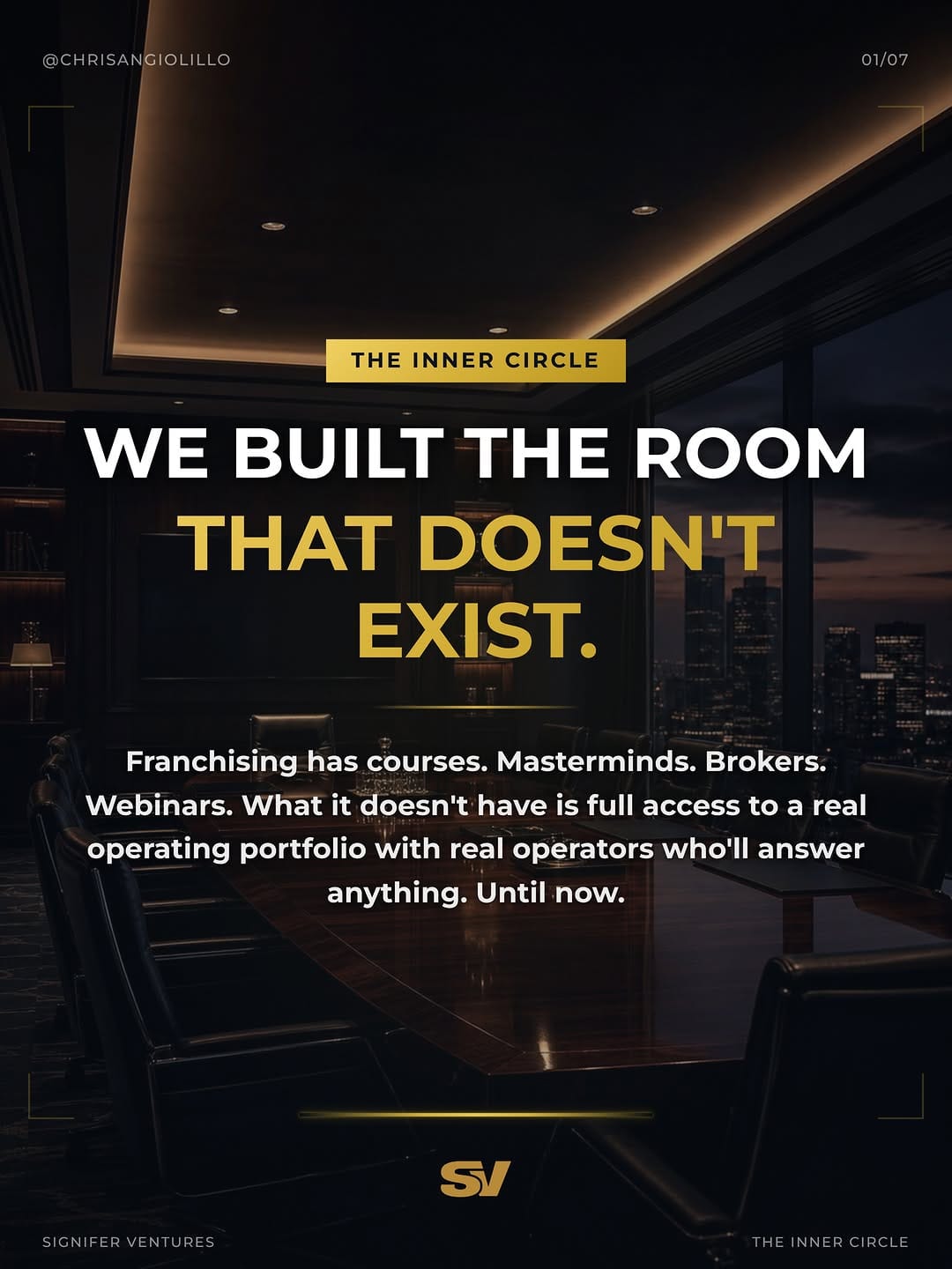 Post 7 by Christopher Angiolillo | Real Estate & Franchise on Instagram (carousel)