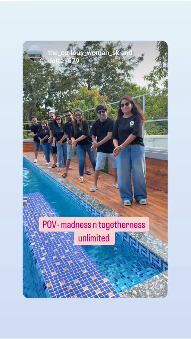 Post 6 by Pool Villas On Rent | vedic village | raichak | Goa on Instagram (video)