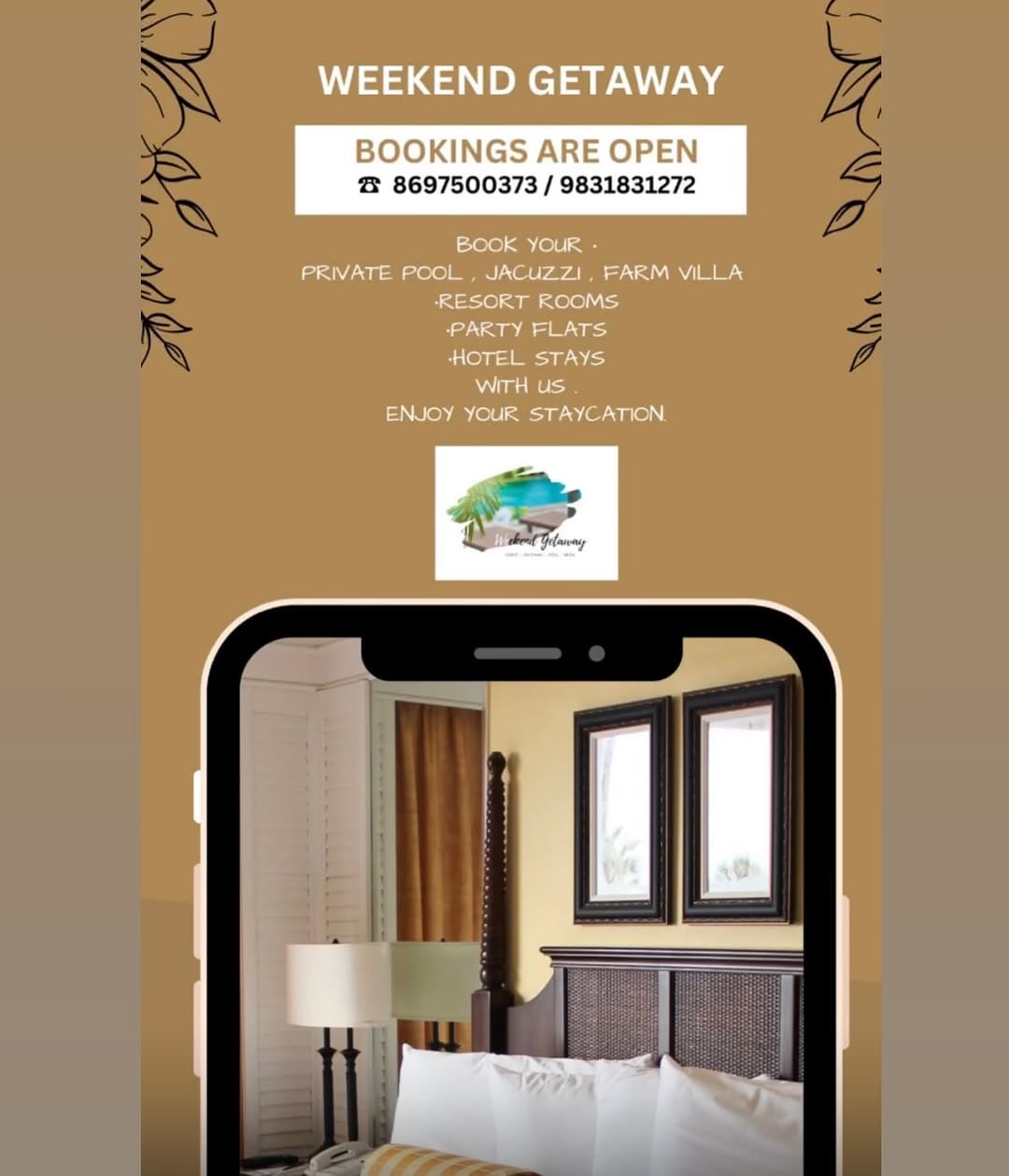 Post 7 by Pool Villas On Rent | vedic village | raichak | Goa on Instagram (image)