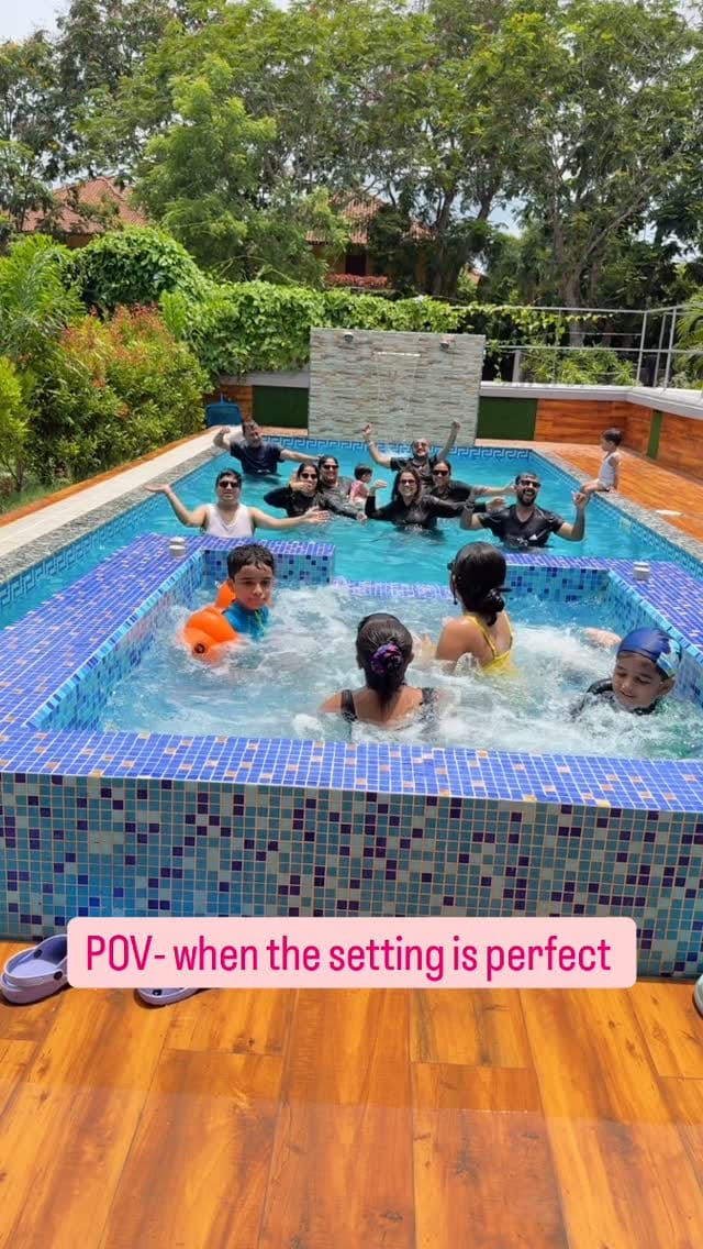 Post 4 by Pool Villas On Rent | vedic village | raichak | Goa on Instagram (video)