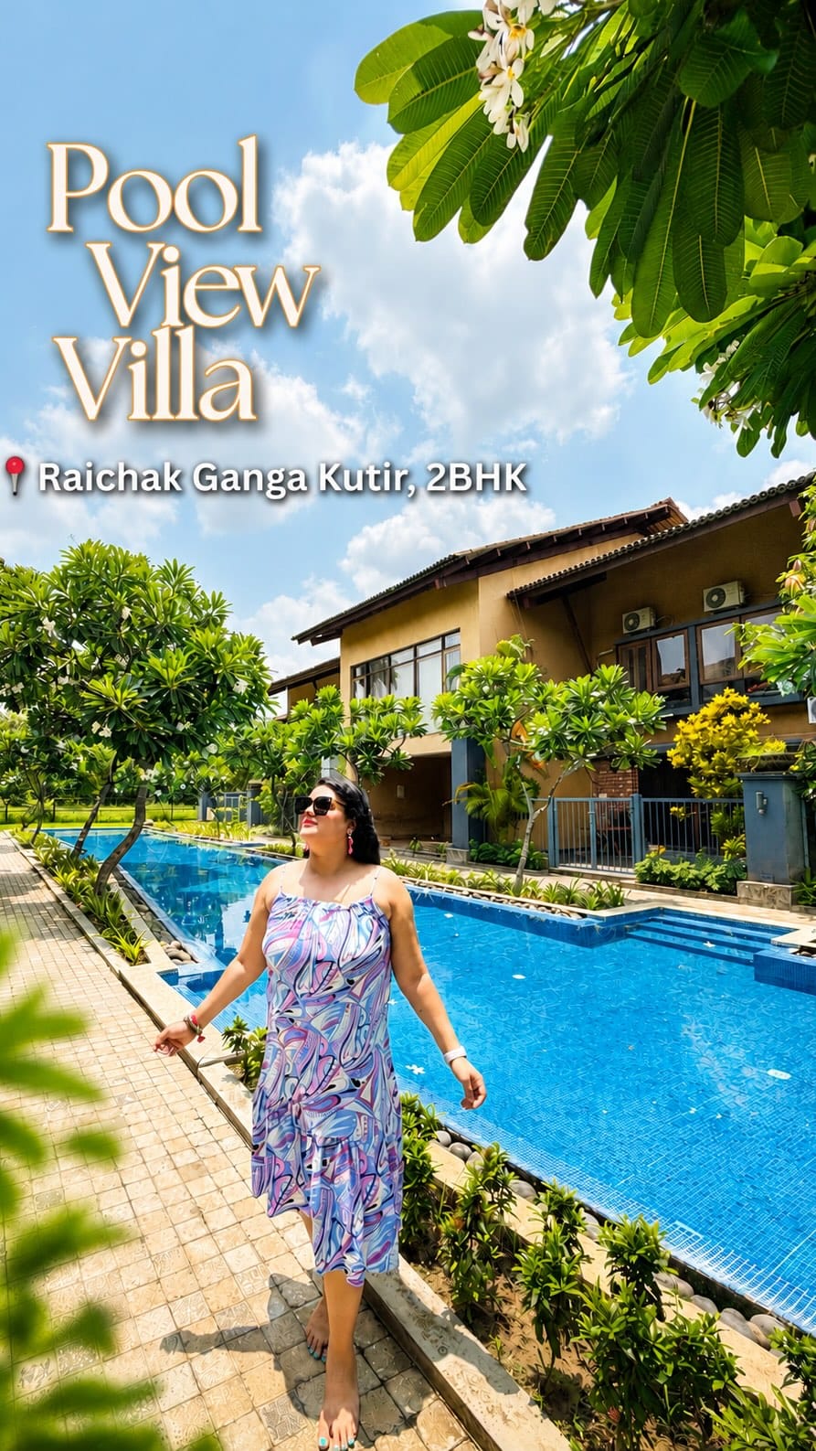 Post 1 by Pool Villas On Rent | vedic village | raichak | Goa on Instagram (video)