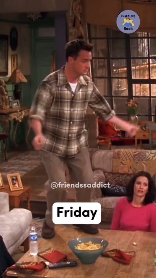 Post 4 by Chandler Book | Friends on Instagram (video)