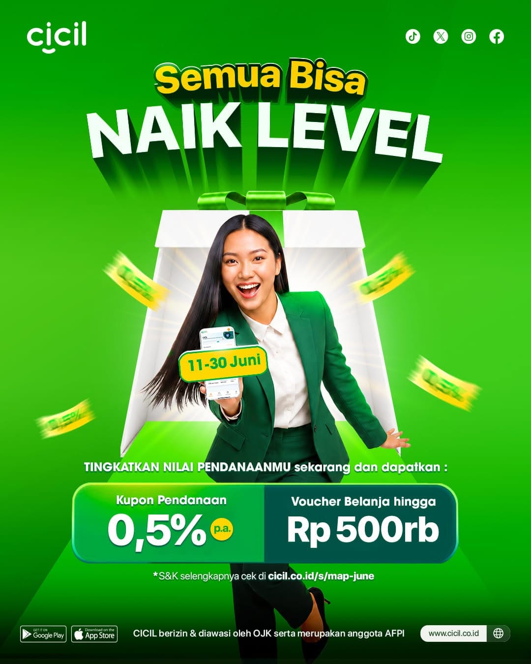 Post 6 by Cicil.co.id | P2P on Instagram (carousel)