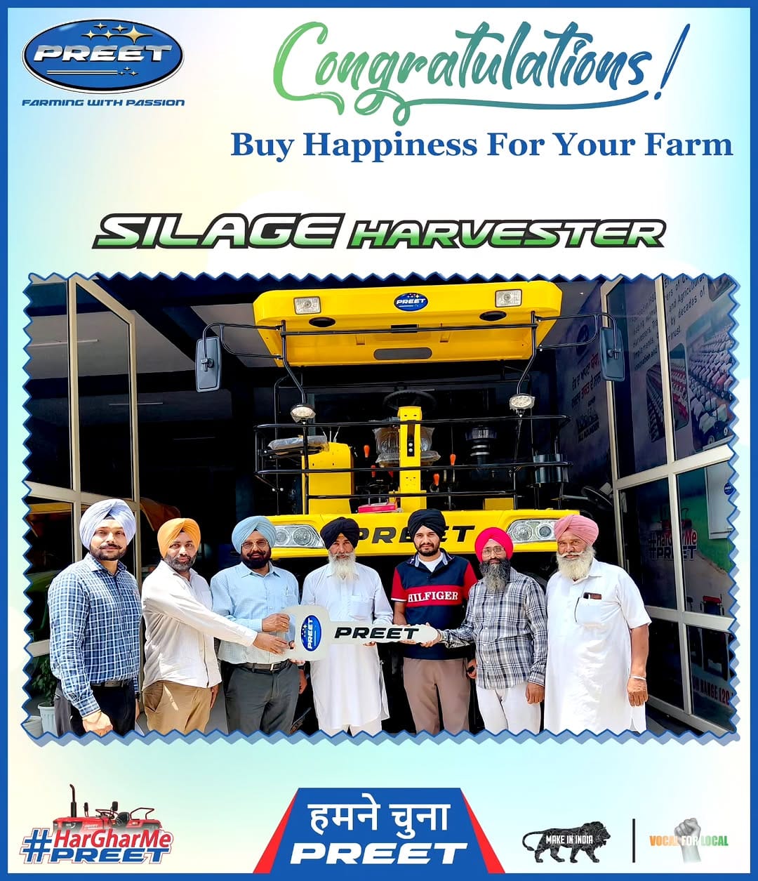 Post 8 by PREET TRACTORS OFFICIAL on Instagram (image)
